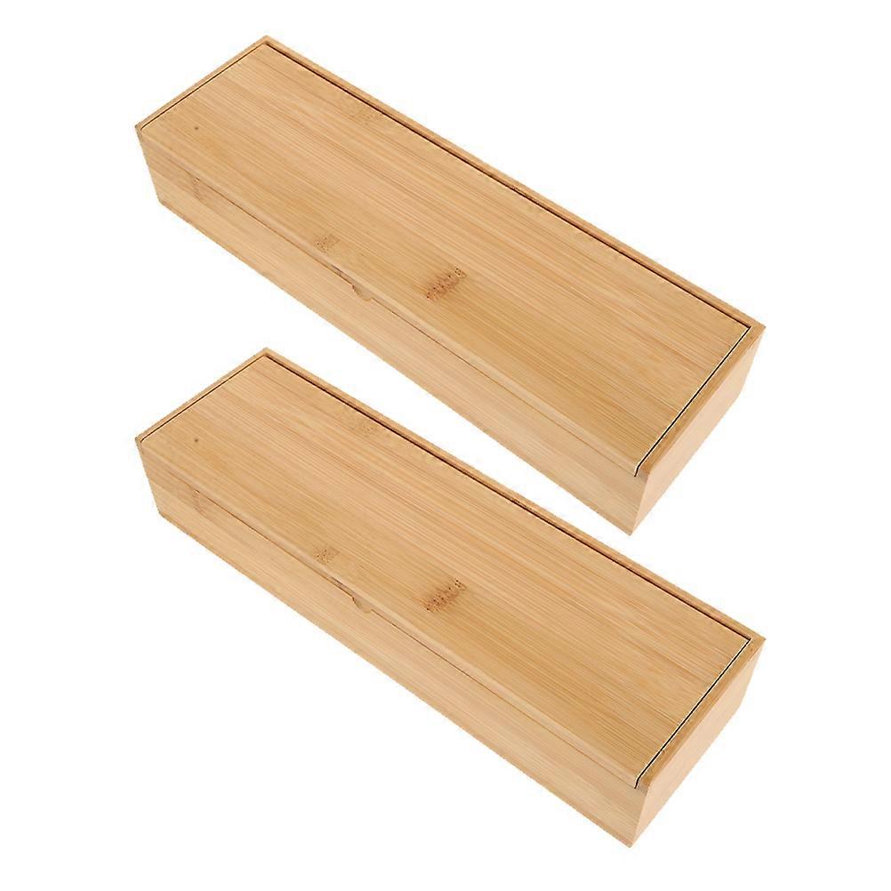 Utensils Organizer Box with Lid for 4Pcs