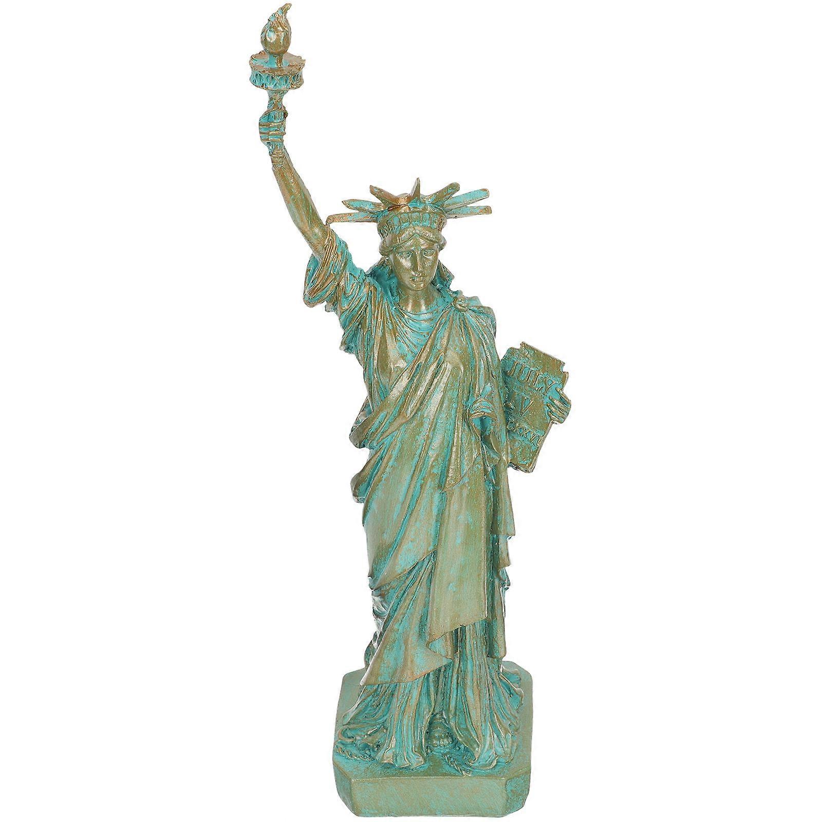 Unique Resin Goddess Ornament Special Shape Landscape Decoration Cheerful Atmosphere 2Pcs