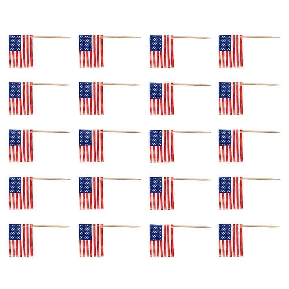 Cake Decorative Toothpick Flags for Party Use 1000Pcs Set