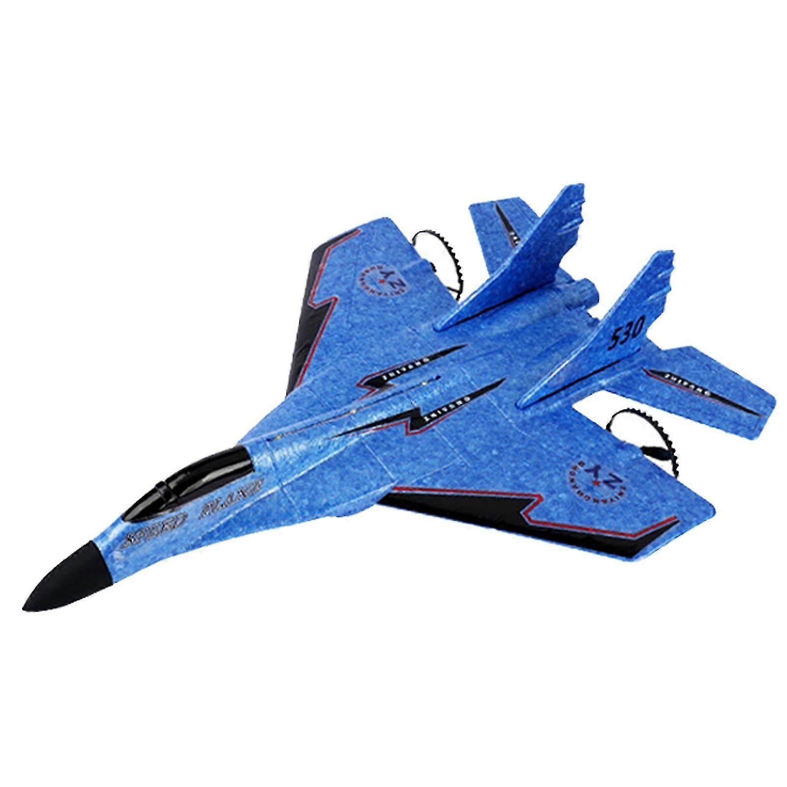 RC Airplane, RC Plane Ready to Fly, Easy to Fly RC Airplane with LED Lights for Kids and Beginner