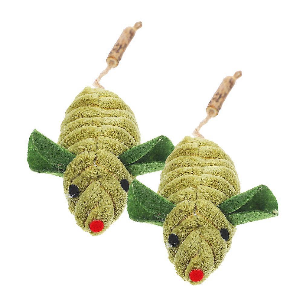 Catnip Filled Cat Mice Toy for 8Pcs Plush Mouse Set