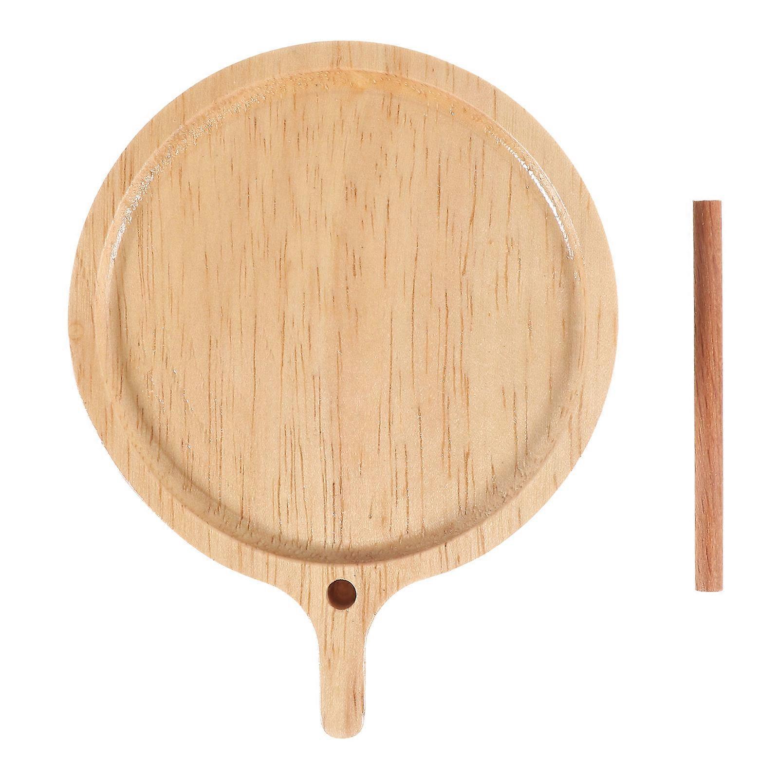 Wooden Beading Tray Durable Beads Making Tool with Thread Holder for Crafts