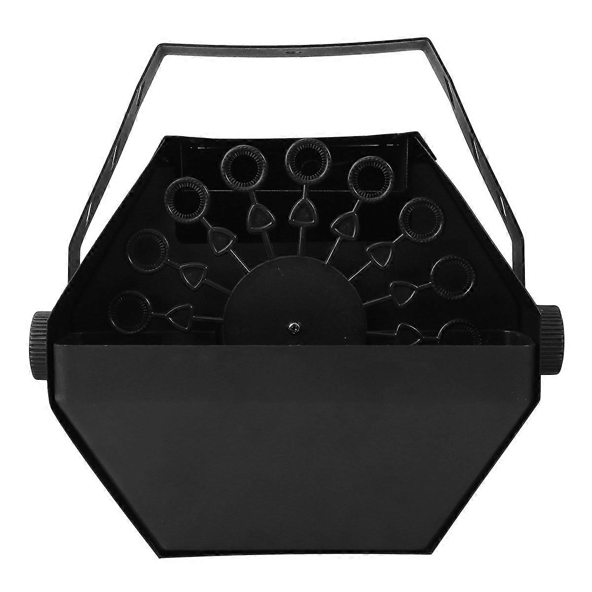 Bubble Machine Electric Bubble Blower for Stage Use with Black