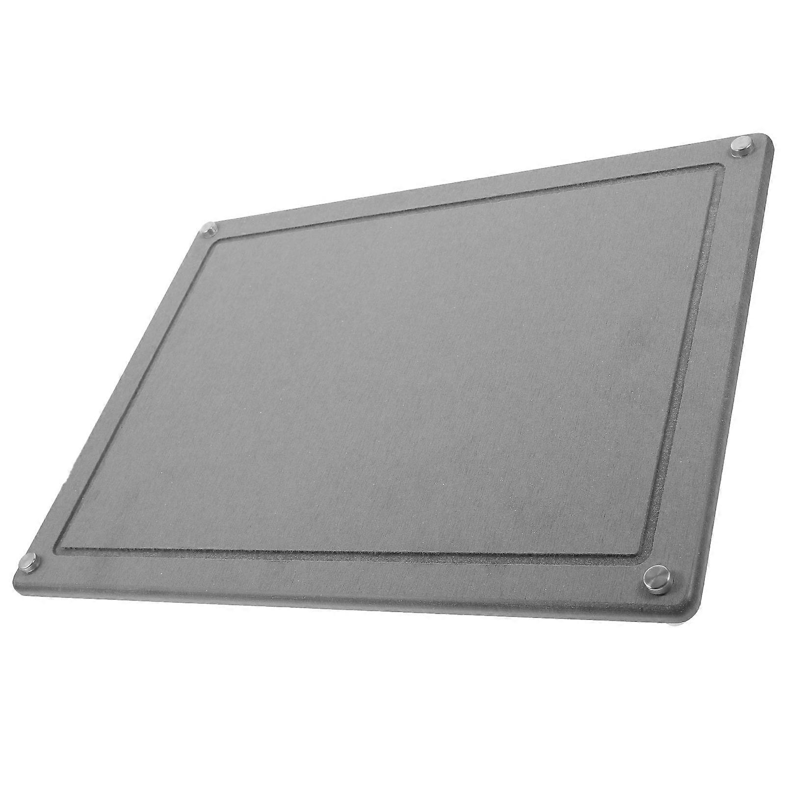 Diatomite Tray Grey Splash-Proof Kitchen Draining Mat Decorative Dish Mat for Home