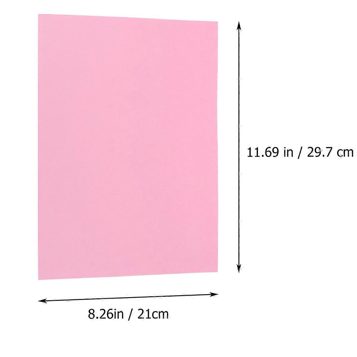 Colored Copy Paper A4 Copy Paper for Printable Use 100Pcs