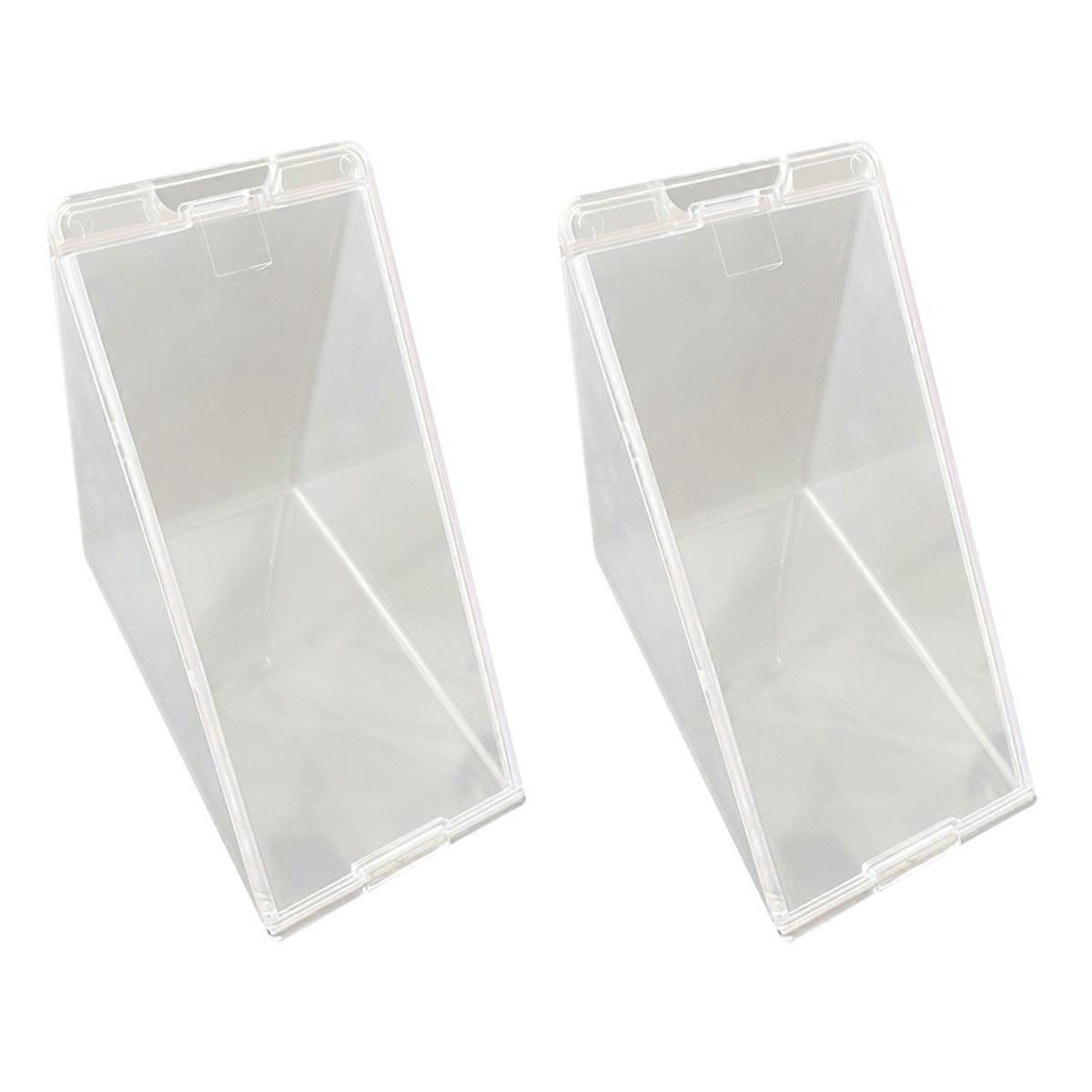 Triangle Sandwich Container Reusable Washable Sandwich Box 2PCS