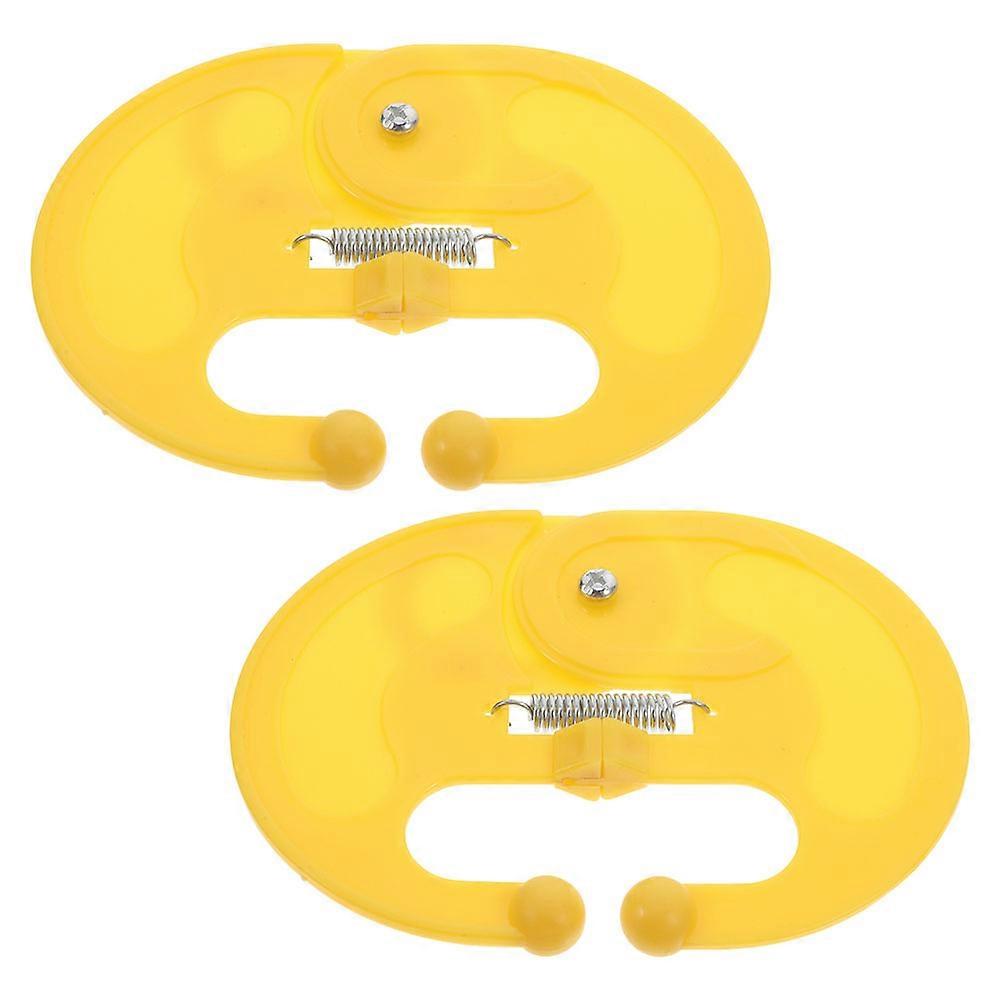 Farm Tools Calf Weaner Device for Smooth Weaning 4Pcs Plastic Nose Rings