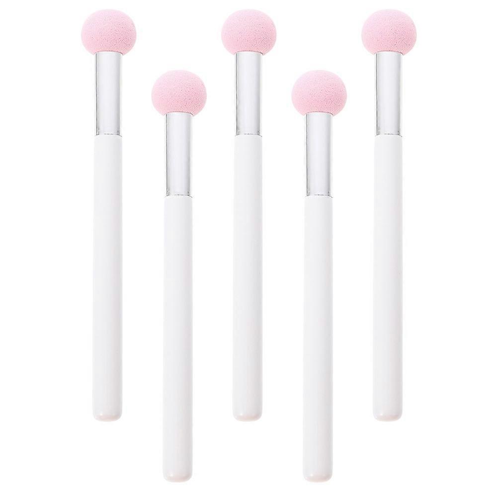 Pink Powder Makeup Applicators for Cosmetic Use 25Pcs Set