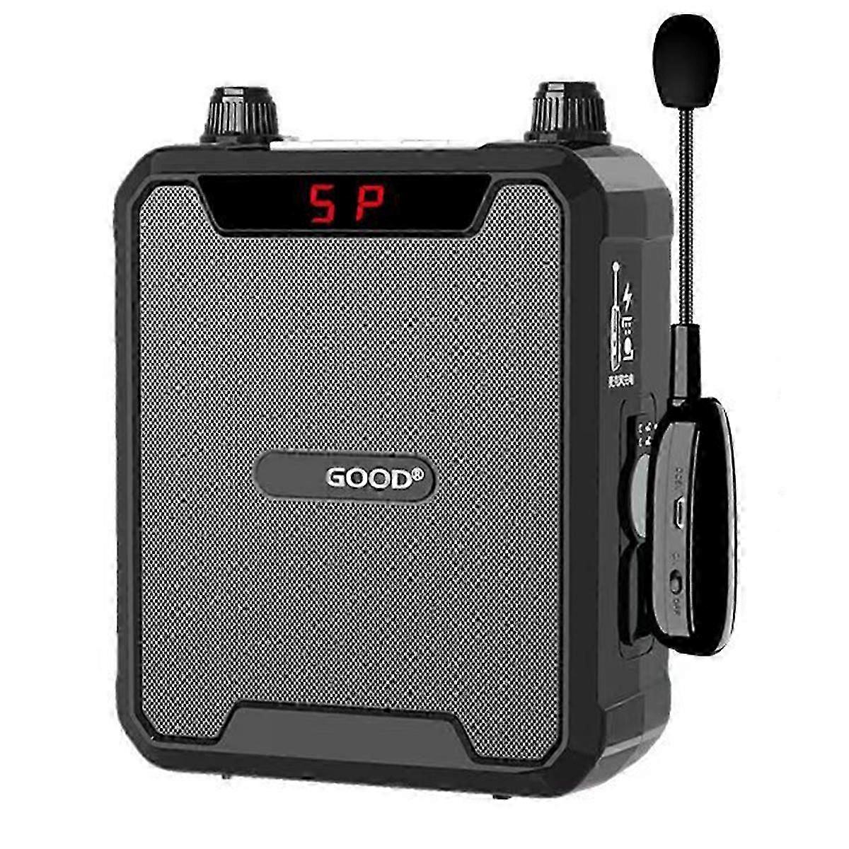 30w Portable Ipx6 Waterproof Voice Amplifier With Wireless Microphone Bluetooth Speaker For Teachers Tour Guide