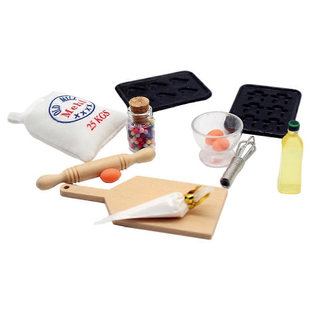 Miniature Baking Props Mini House Decor Decorative 1 Set