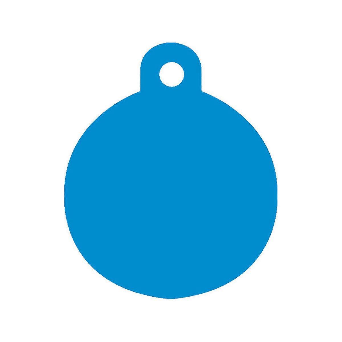 Identification plate for collar Imarc Circle Blue