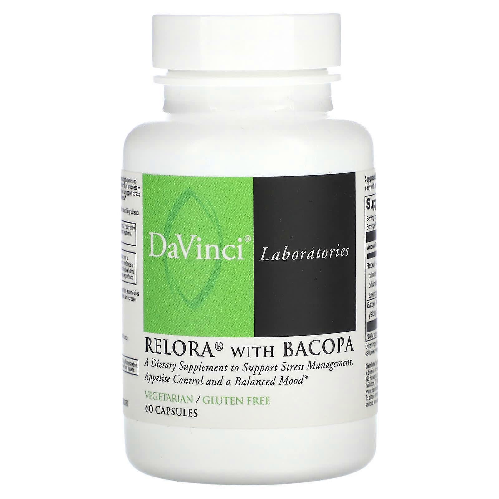 Relora With Bacopa, 60 Capsules