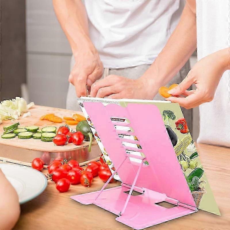 Metal Stand Holder Stand For Reading  White