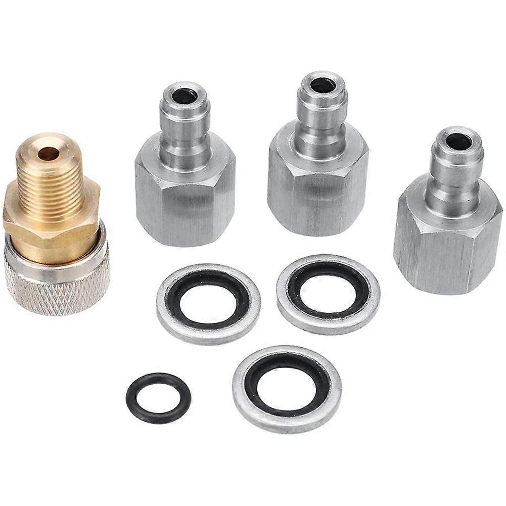 1/8 BSP Quick Change Coupling Connections Charging Adapter Kit