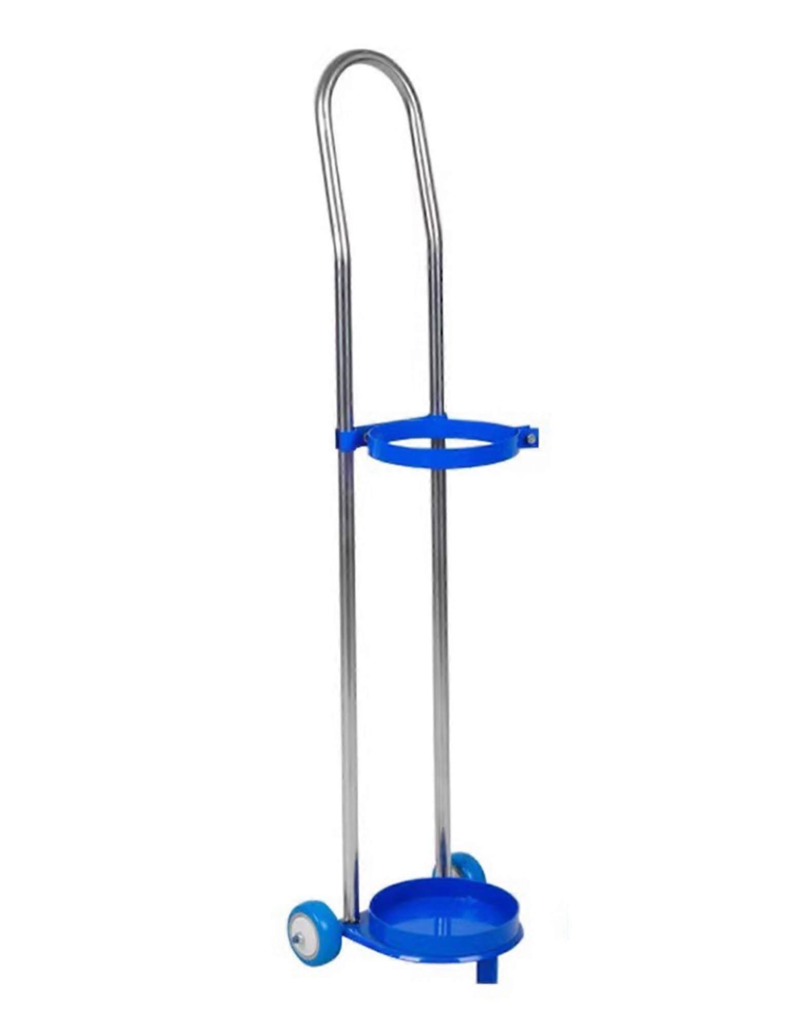 Propane Tanks Cart Dolly Adjustable Height With Handle For Gas Cylinder Transport In Home Wards And Clinics 80 Cm