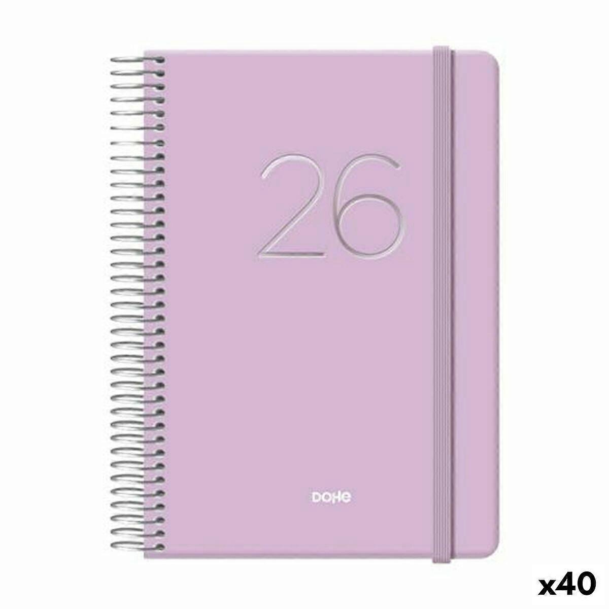 Diary DOHE GLOSS 15 x 21 cm 2026 (40 Units)