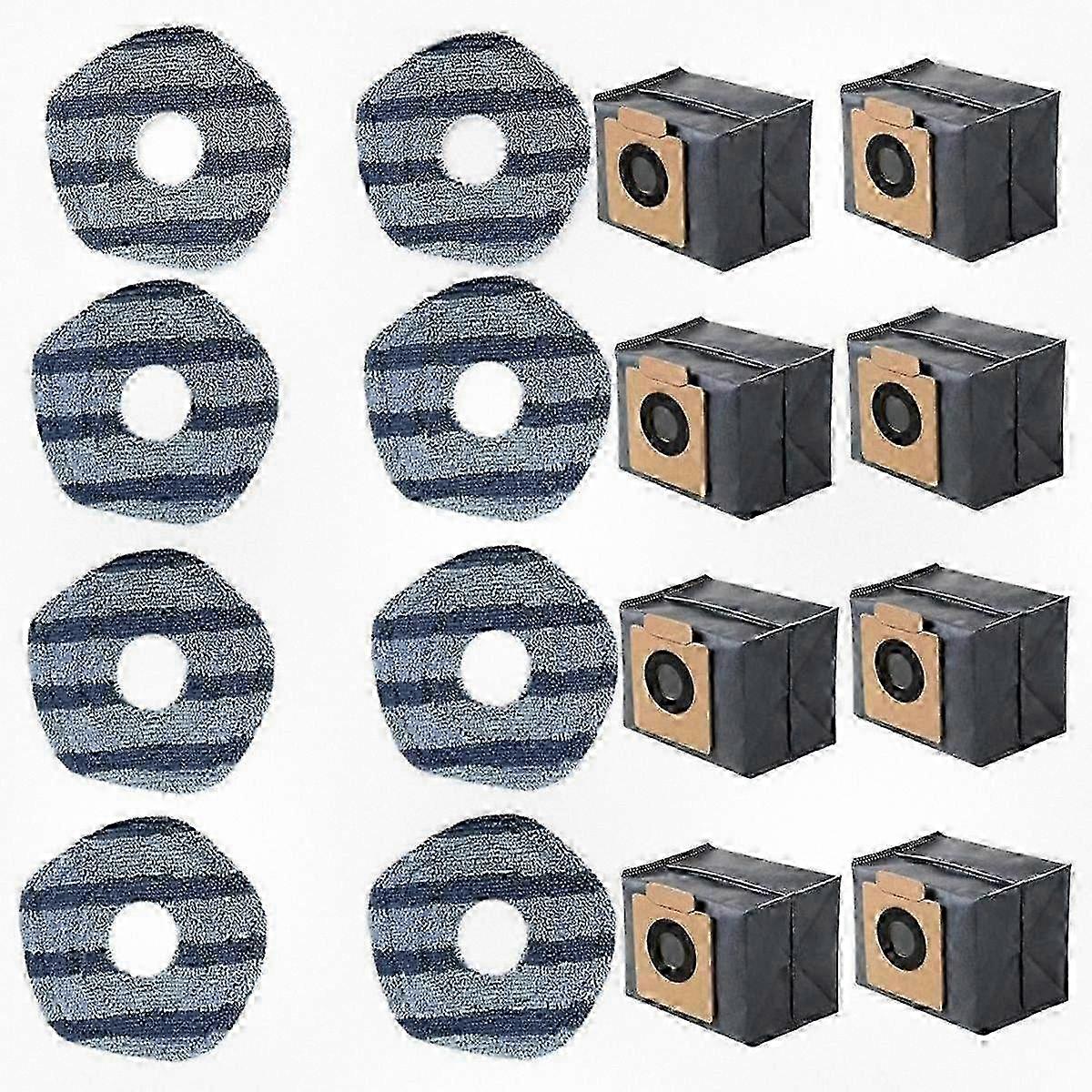 X10 Pro Omni Robotic Vacuum Replacement Parts Mop Cloths and Dust Containers