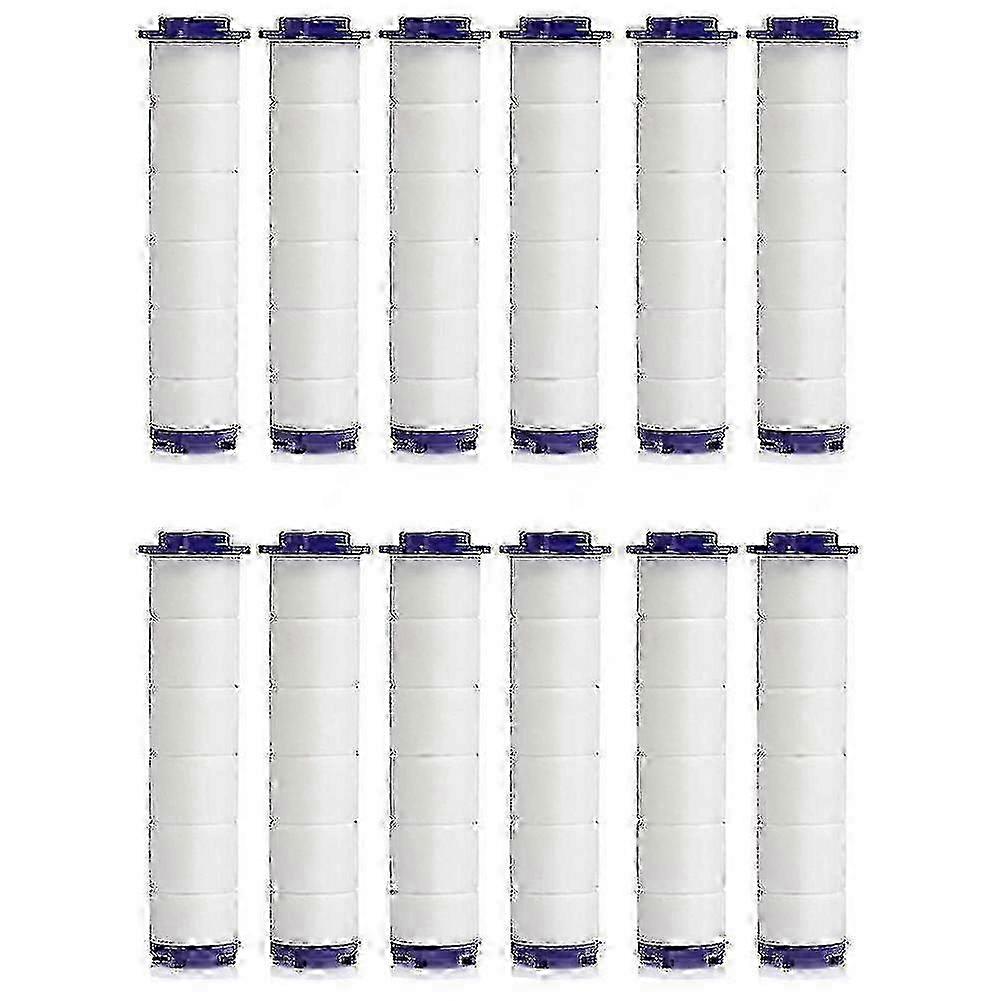 12pcs Turbo Fan Shower Head Filters--used For Propeller Driven Handheld Shower Head High Pressure - Tw