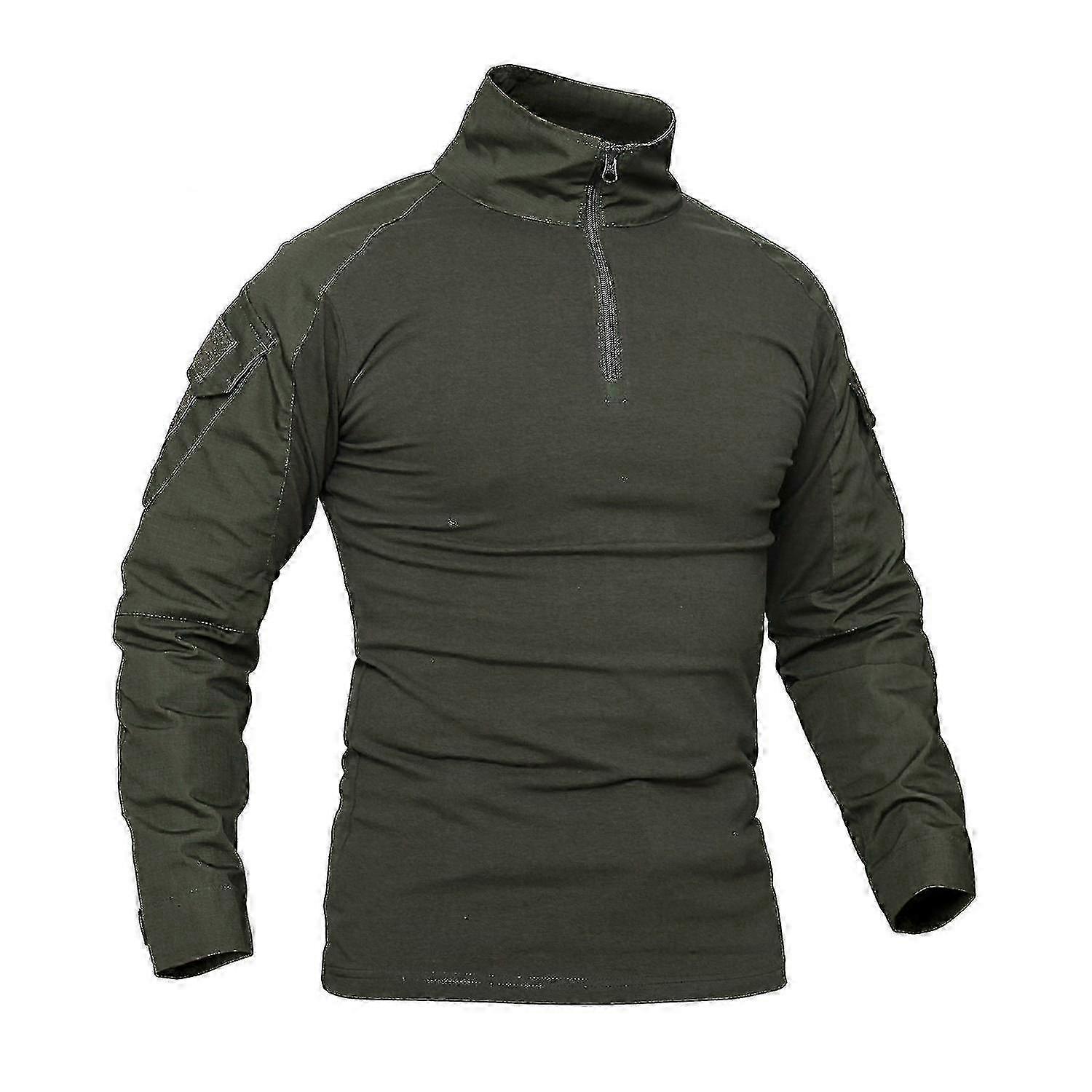 Στρατιωτικό τακτικό πουκάμισο Ανδρικό καμουφλάζ Καταπολέμηση T-Shirt Κυνήγι Paintball Υπαίθρια ένδυση