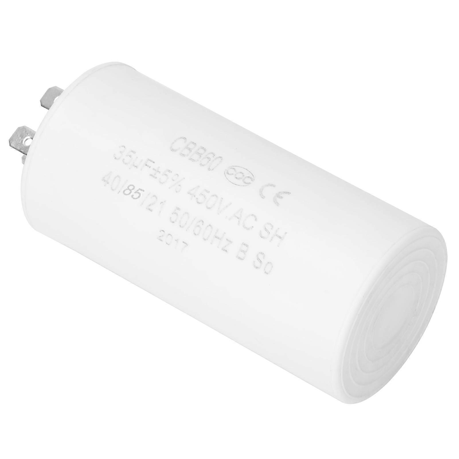 CBB60 EcO Friendly 4 Pin Motor Running Start Capacitor 450V 35uf ESR 0.2 for Appliance