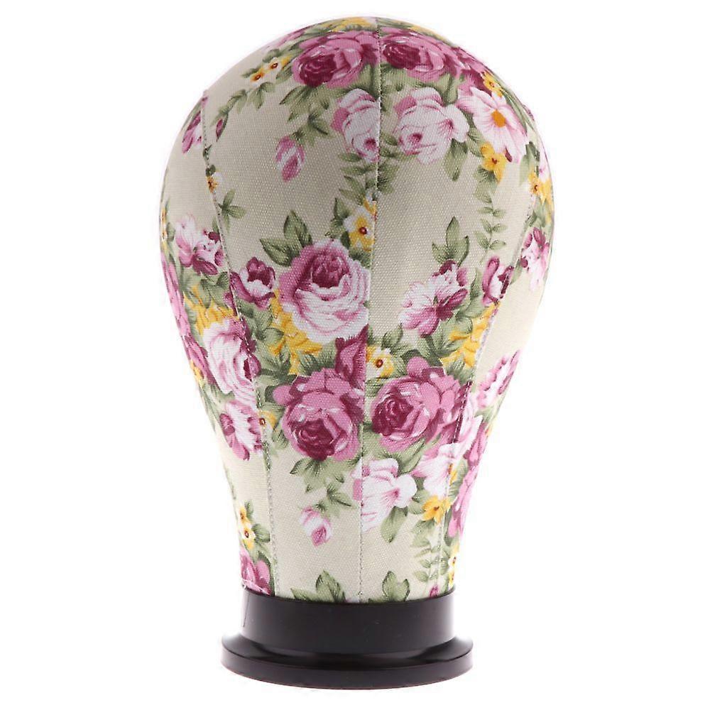 Mannequin Mannequin Head Cork Canvas Block Wig Making Display Holder 24 Inch 2#