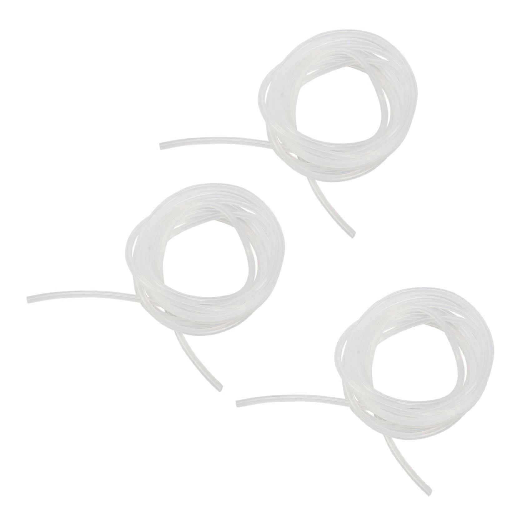 3 قطع 1 مم × 3 مم سيليكون الغذاء الصف أنبوب البيرة المياه خرطوم الهواء الأنابيب 2 متر