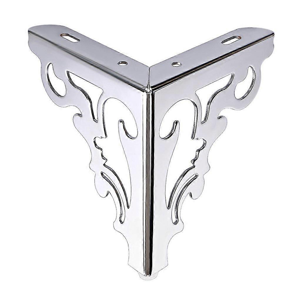 Pilk 4 pezzi di gambe per divani moderni, accessori per mobili, gambe in metallo per tavoli e armadi, gambe per mobili in acciaio inossidabile