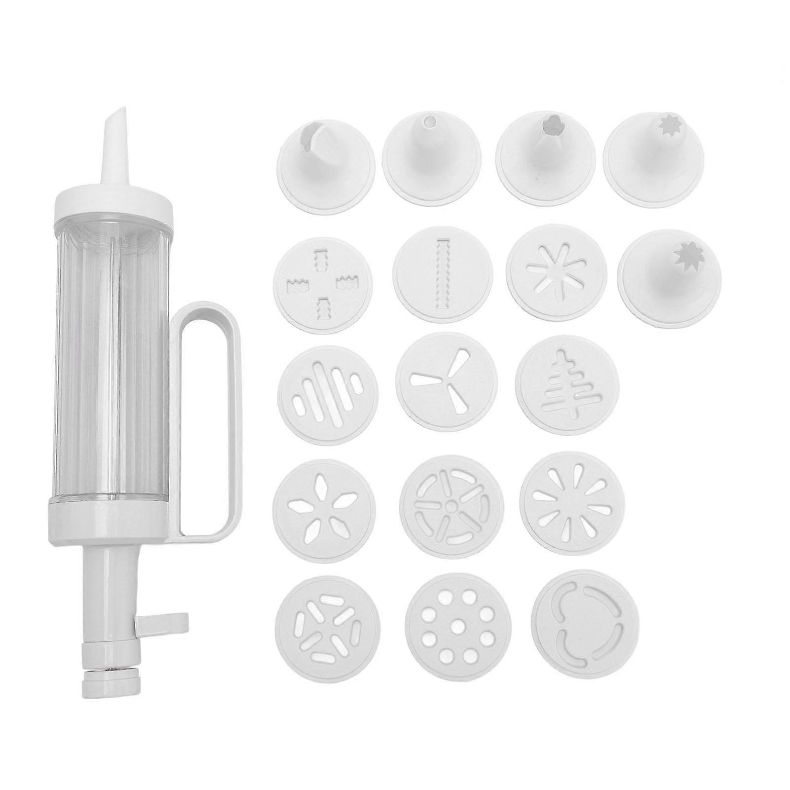 Cookie Press Set Professional Multifunctional Biscuit Press Maker with Piping Tips for Decoration