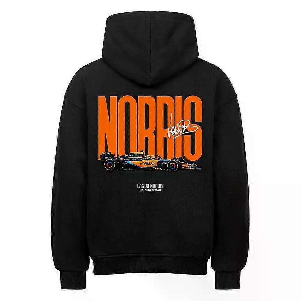 Norris Black Hoodie Pullover Rockinstone (backprint)