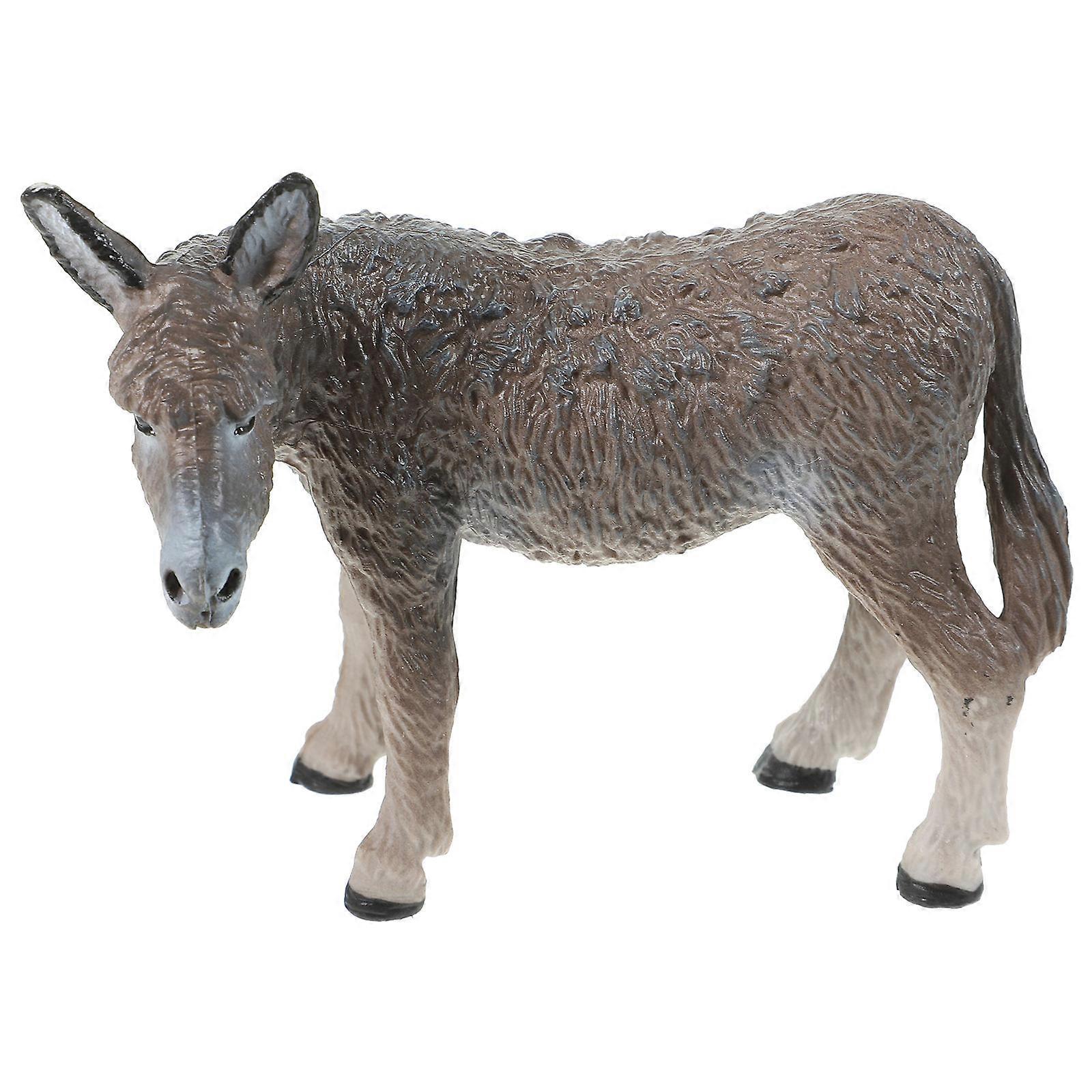 Donkey Statue Simulation Realistic Donkey Model for Decor