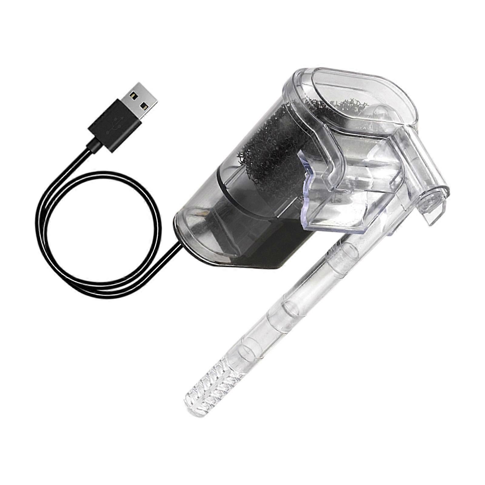 Low Noise Aquarium Wall Mounted Filter with Shower Pipe Outlet and Customizable Water Current Multicolor