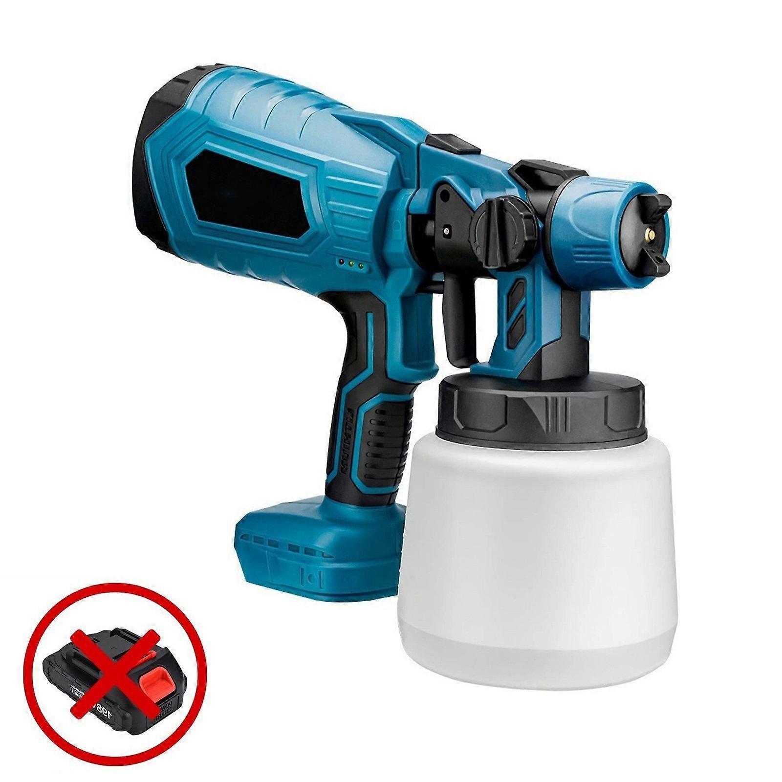 Portable High Pressure Paint Sprayed Guns Suitable For Home DIYer Projects With Adjustable Nozzle And Large Capacity Cup Multicolor