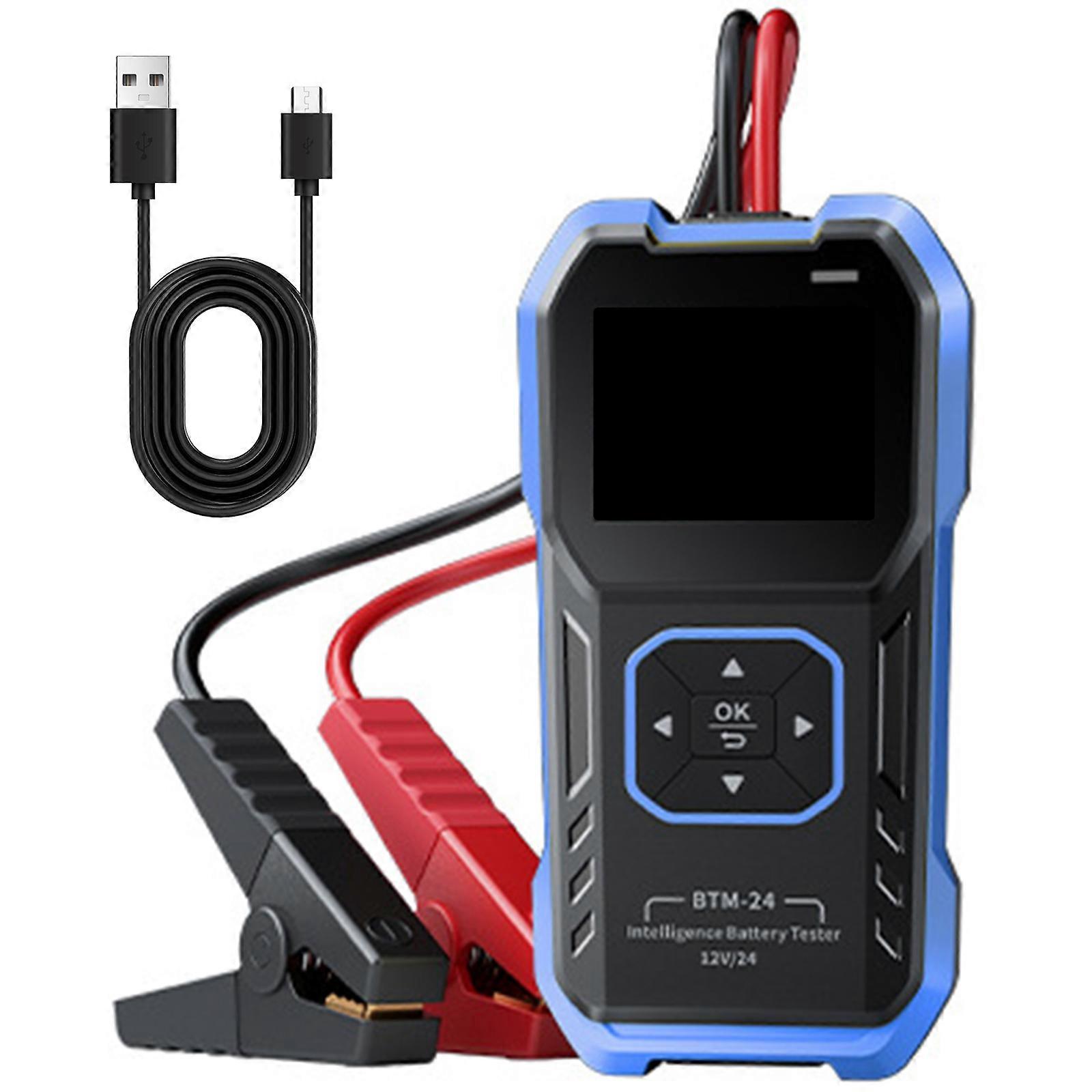 Heavy Duty ABS Battery Analysis Detector Tool With Real Time Reporting 12V 24V Compatibility Automotive Diagnostic Tool Multicolor