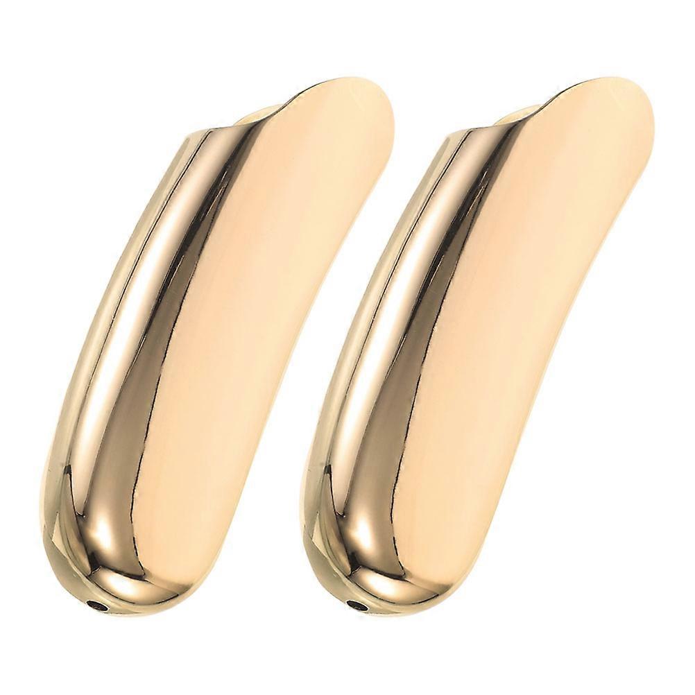Golden Curved Lighter Case for Stable Grip Protection 2Pcs