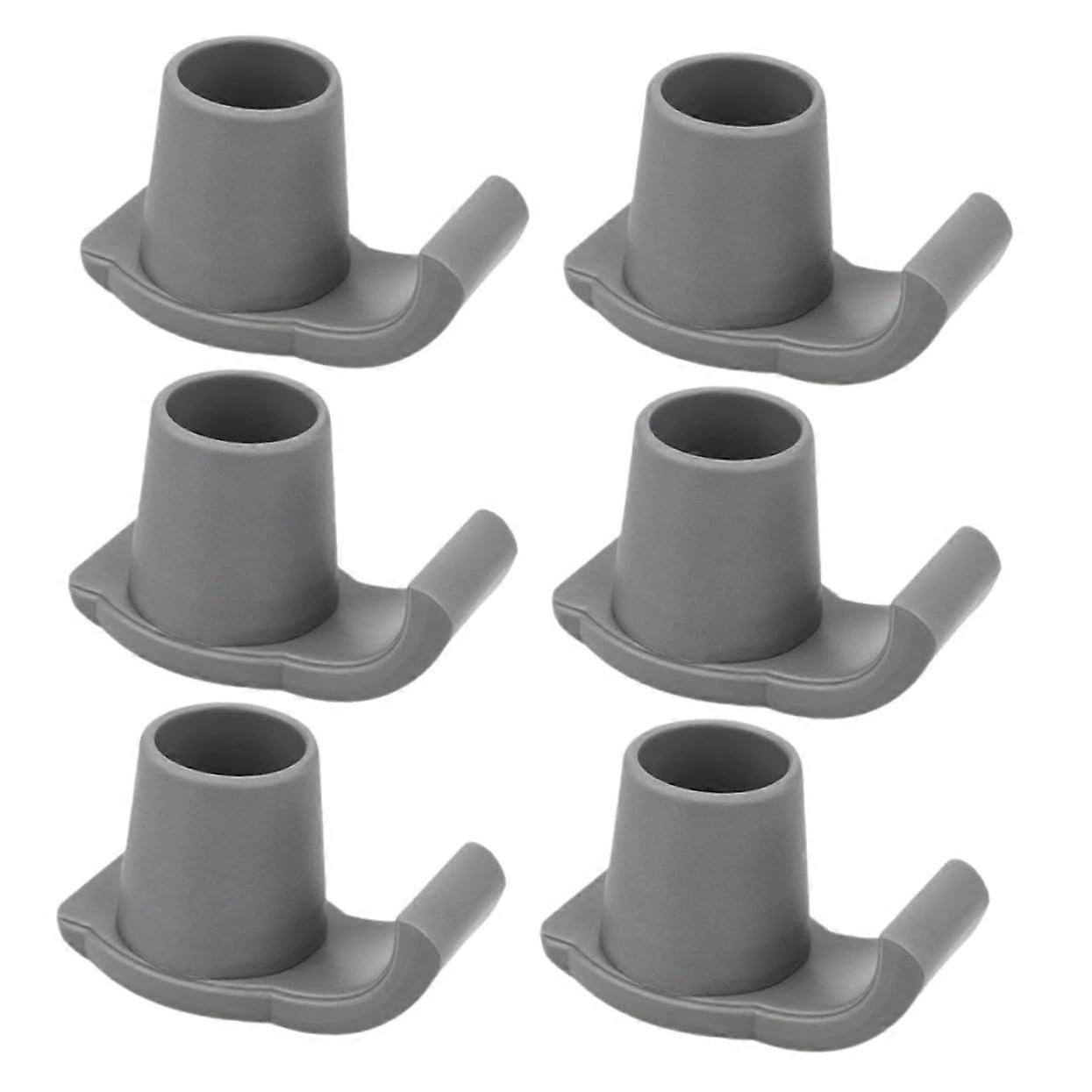 Ski Glides AntiSkid Slides Set of 6 for Rollators Enhanced Maneuverability and Safety