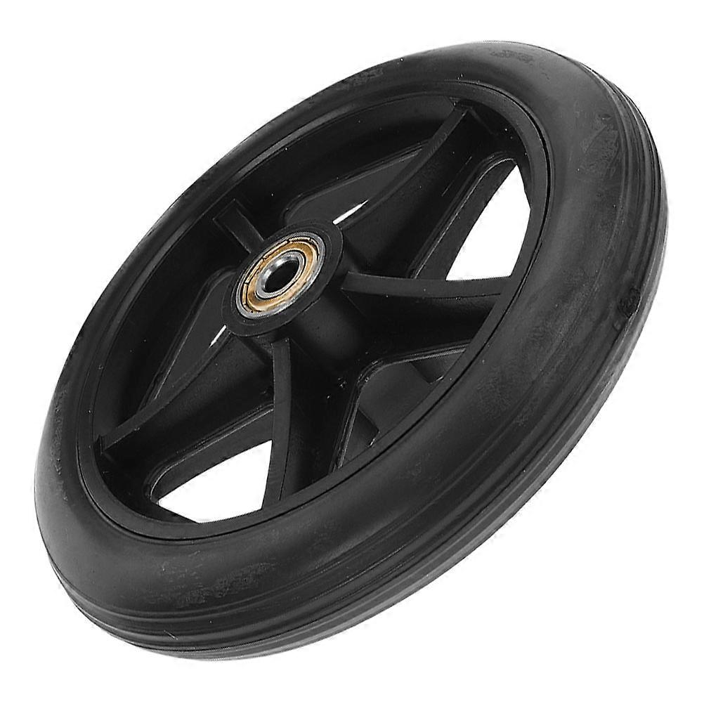 Front Wheelchair Replacement Rubber Wheel for Comfortable Ride