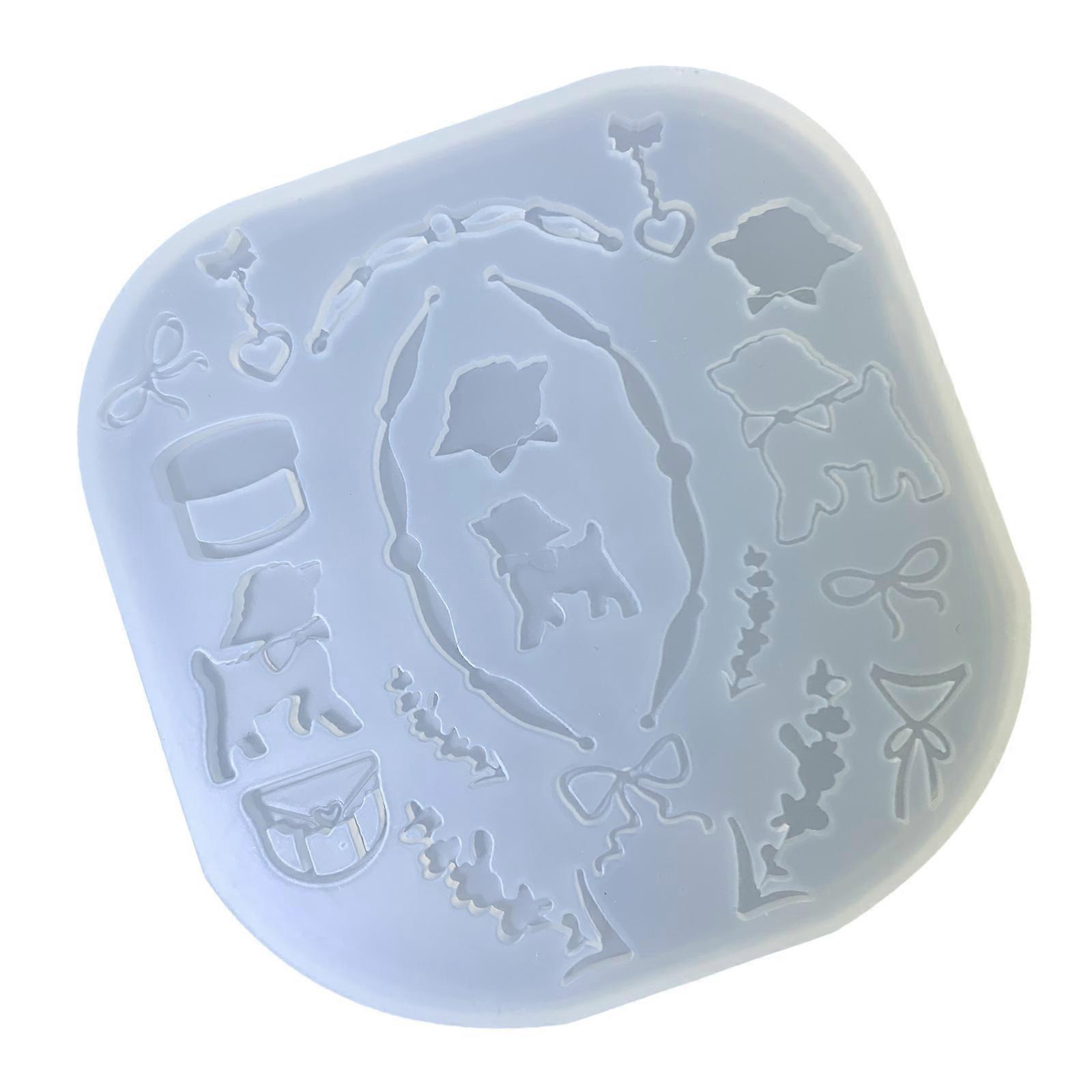 Silicone Fondant Mold Candy Molds Sheep Shape Baking Accessories Silicone Texture Suitable for Chocolate and Dessert Multicolor