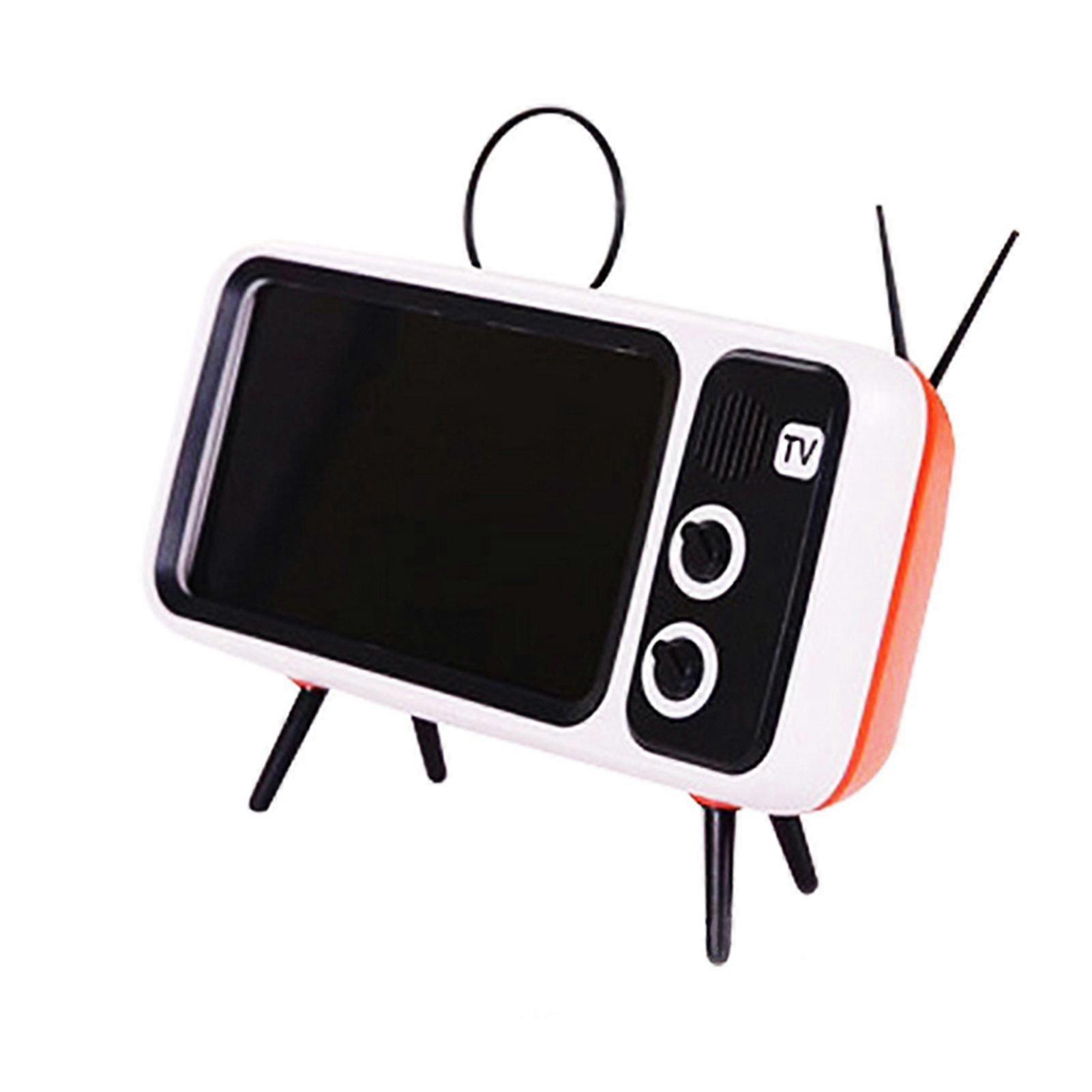 Mengxi Portable Universal Retro TV Desktop Mobile Phone Holder Stand Mount Bracket