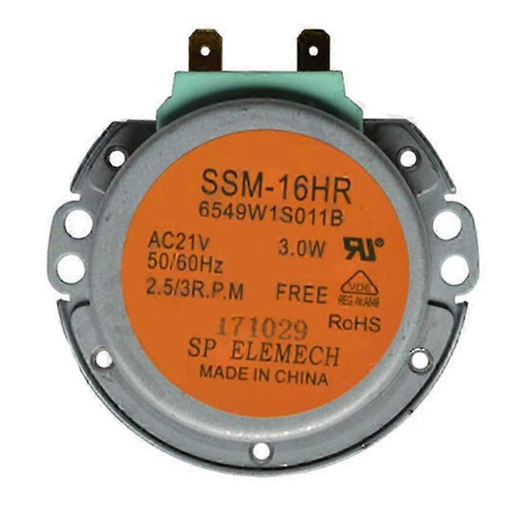 AC21V 3W 50/60Hz Turntable Synchronous Motor Replacement for Micro Oven