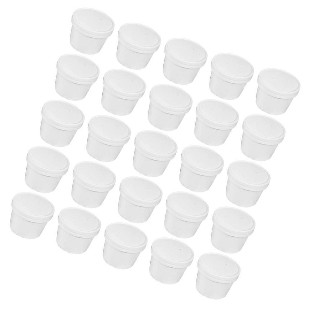 One Set 1Set White Ice Cream for Storage Use Paper