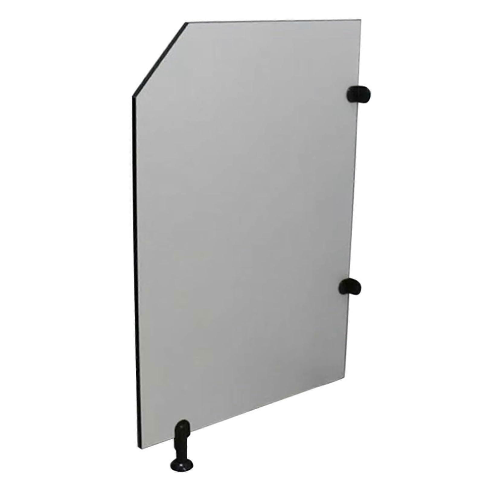 Urinal Partition Privacy Screen with Hygienic EasyClean Surface for Public Restrooms 80cm