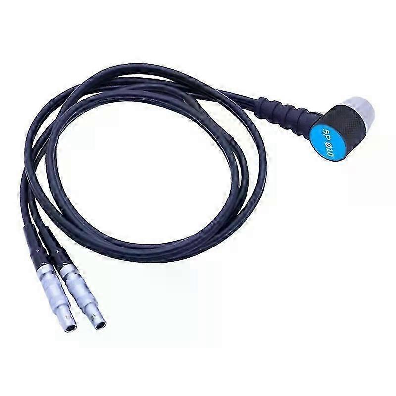 Ultrasonic Thickness Gauge Probe Cable Transducer Diameter 10Mm/5Mhz Probe Easy Install