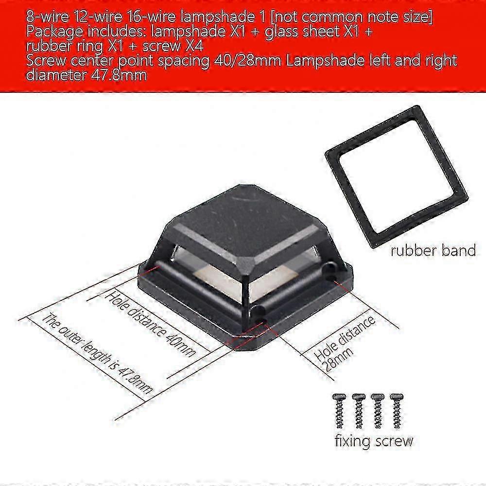 Protective Glasses for Hywell 3D 12-Line Vertical & Horizontal Laser Levels - Ideal Measurement Accessory