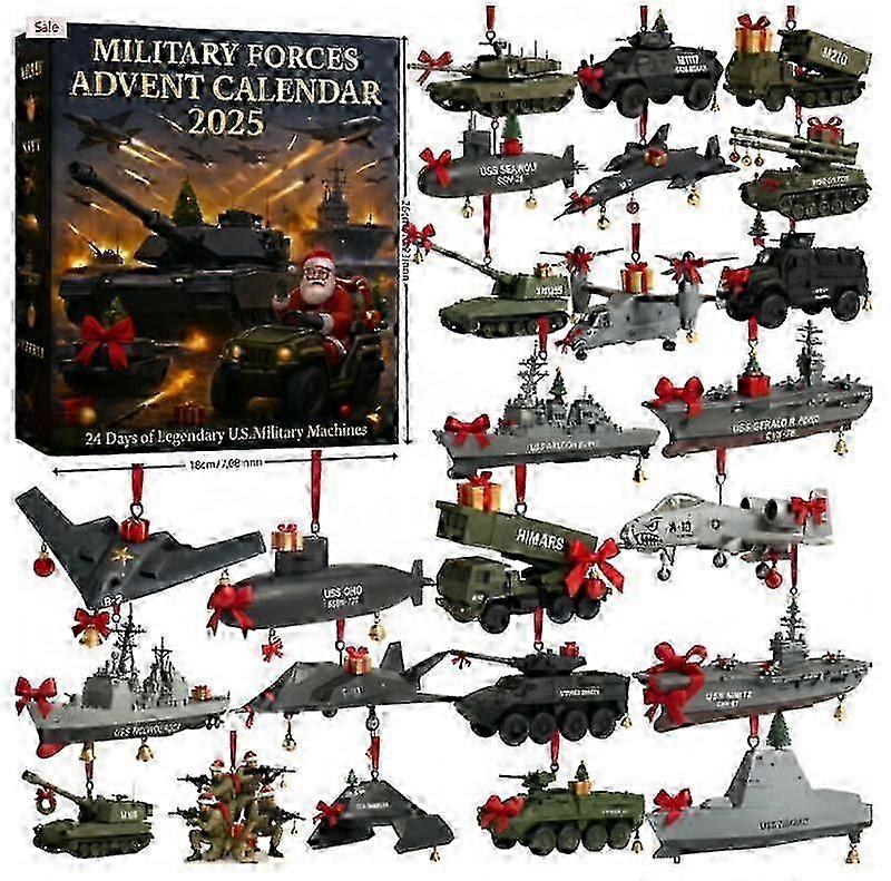 Acrylic Christmas Tree Decoration for Cat Lovers, Advent Calendar Pendant