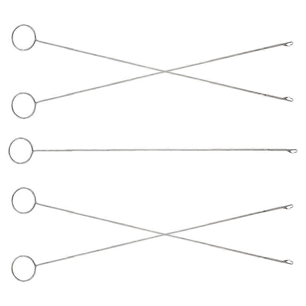 Drawstring Threader Loop Stainless Steel Sewing Needle Inserter 5Pcs