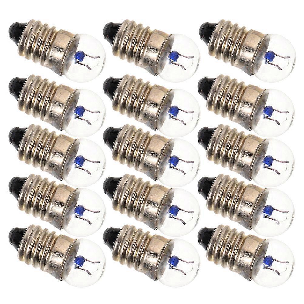 Screw Base Light Bulbs for Electrical Experiment 50Pcs Mini Incandescent Lamps
