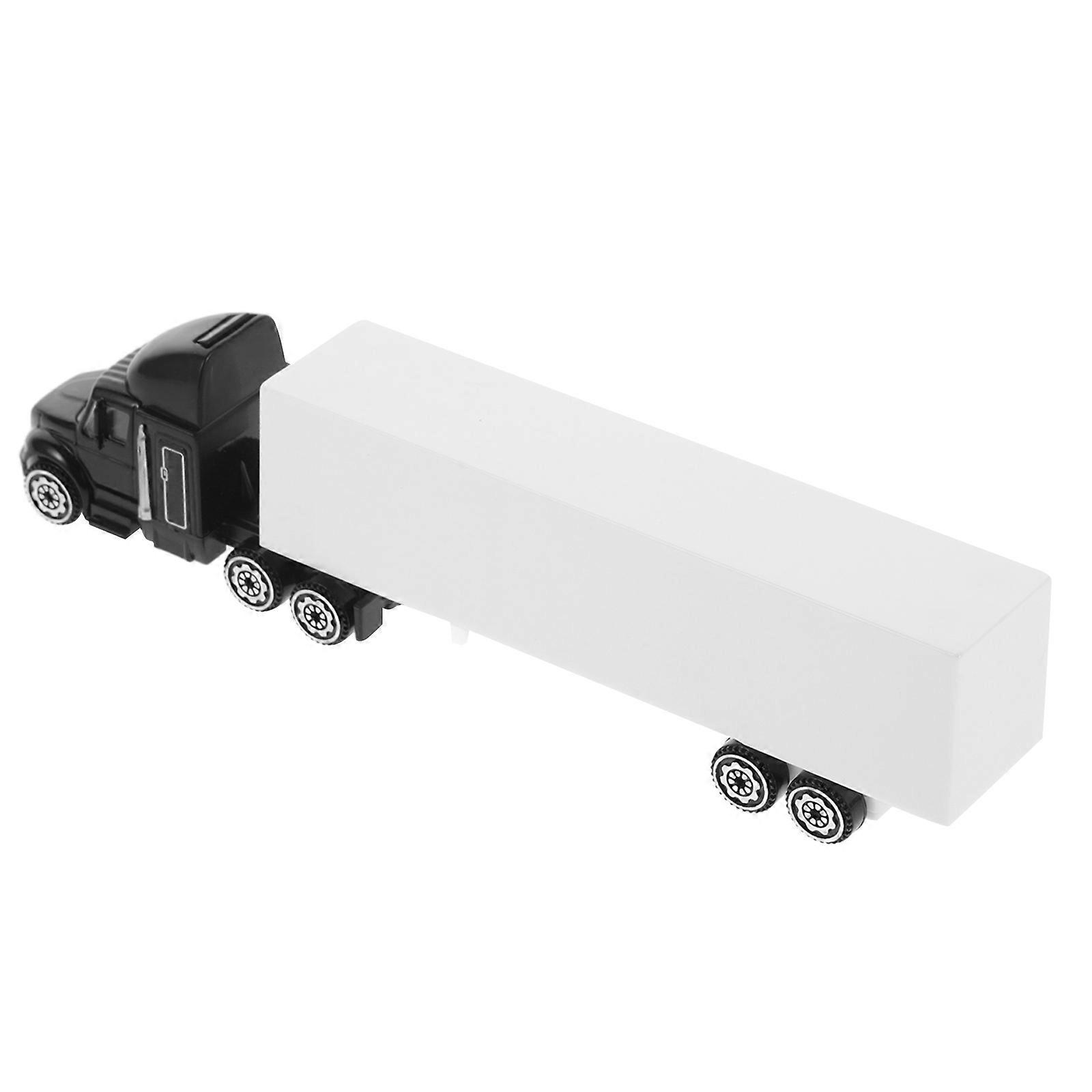 Miniature Retro Truck Model for Display Alloy Desktop Truck Adornment