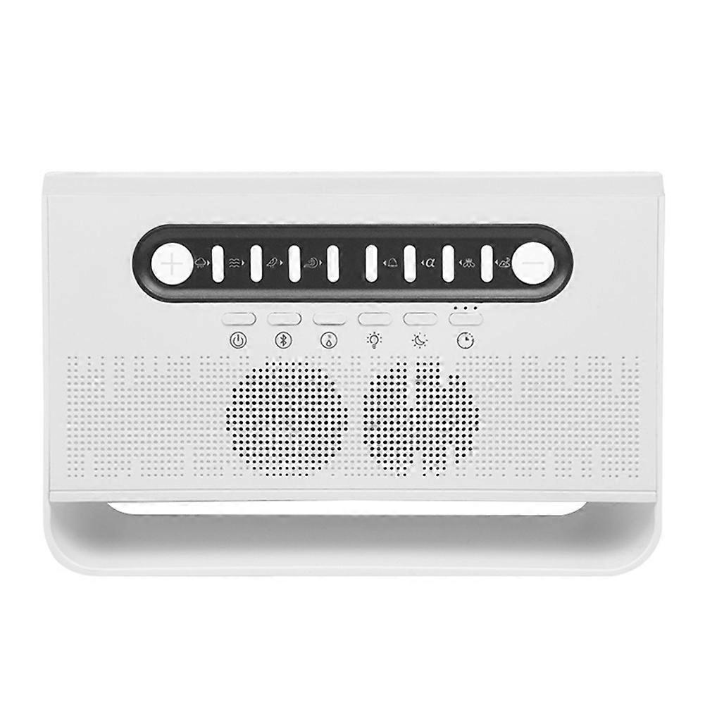White Noise Machine Diffuser Air Aroma Diffuser Humidifier with 8 White Noise , Night Light, Bluetooth Speaker