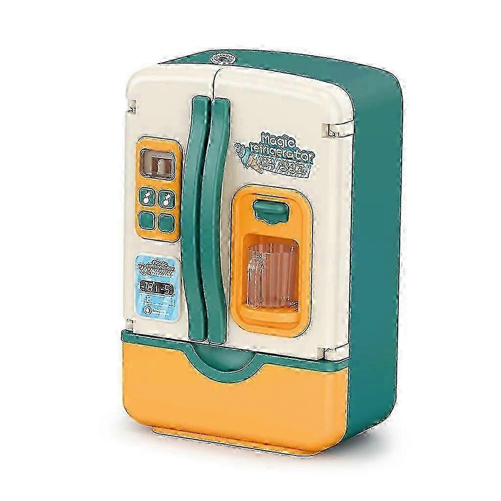 Simulation Refrigerator With Sound Light Electric Toy Refrigerator Desktop Toy