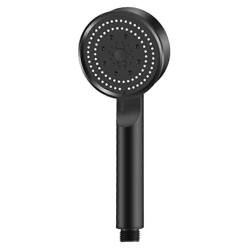 Black  Pressure Shower Head with 5 Adjustable Modes, Water Saving Design for Bathroom